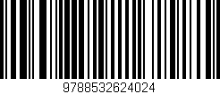 Código de barras (EAN, GTIN, SKU, ISBN): '9788532624024'