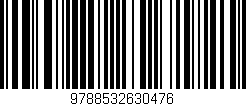 Código de barras (EAN, GTIN, SKU, ISBN): '9788532630476'