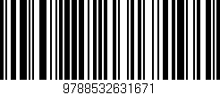 Código de barras (EAN, GTIN, SKU, ISBN): '9788532631671'