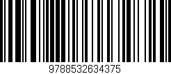 Código de barras (EAN, GTIN, SKU, ISBN): '9788532634375'