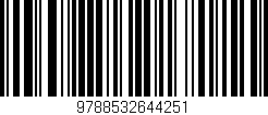 Código de barras (EAN, GTIN, SKU, ISBN): '9788532644251'