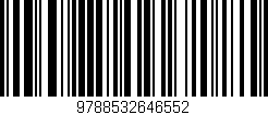 Código de barras (EAN, GTIN, SKU, ISBN): '9788532646552'