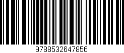 Código de barras (EAN, GTIN, SKU, ISBN): '9788532647856'