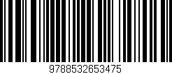 Código de barras (EAN, GTIN, SKU, ISBN): '9788532653475'