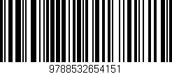Código de barras (EAN, GTIN, SKU, ISBN): '9788532654151'