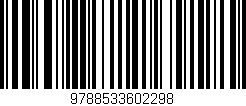 Código de barras (EAN, GTIN, SKU, ISBN): '9788533602298'