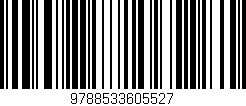 Código de barras (EAN, GTIN, SKU, ISBN): '9788533605527'