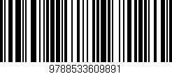 Código de barras (EAN, GTIN, SKU, ISBN): '9788533609891'