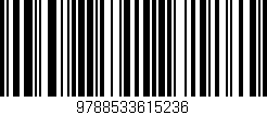 Código de barras (EAN, GTIN, SKU, ISBN): '9788533615236'