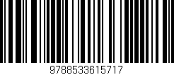 Código de barras (EAN, GTIN, SKU, ISBN): '9788533615717'