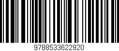 Código de barras (EAN, GTIN, SKU, ISBN): '9788533622920'