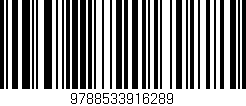 Código de barras (EAN, GTIN, SKU, ISBN): '9788533916289'