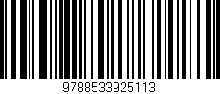 Código de barras (EAN, GTIN, SKU, ISBN): '9788533925113'