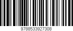 Código de barras (EAN, GTIN, SKU, ISBN): '9788533927308'