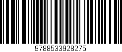 Código de barras (EAN, GTIN, SKU, ISBN): '9788533928275'