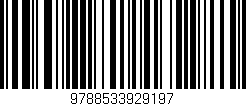 Código de barras (EAN, GTIN, SKU, ISBN): '9788533929197'