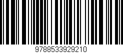 Código de barras (EAN, GTIN, SKU, ISBN): '9788533929210'