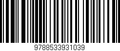 Código de barras (EAN, GTIN, SKU, ISBN): '9788533931039'