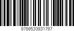 Código de barras (EAN, GTIN, SKU, ISBN): '9788533931787'