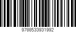 Código de barras (EAN, GTIN, SKU, ISBN): '9788533931992'
