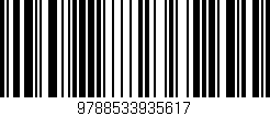 Código de barras (EAN, GTIN, SKU, ISBN): '9788533935617'