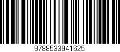 Código de barras (EAN, GTIN, SKU, ISBN): '9788533941625'