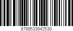 Código de barras (EAN, GTIN, SKU, ISBN): '9788533942530'