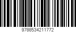 Código de barras (EAN, GTIN, SKU, ISBN): '9788534211772'