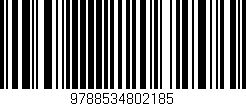 Código de barras (EAN, GTIN, SKU, ISBN): '9788534802185'