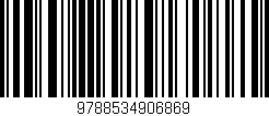 Código de barras (EAN, GTIN, SKU, ISBN): '9788534906869'
