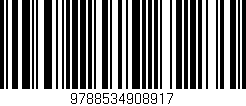 Código de barras (EAN, GTIN, SKU, ISBN): '9788534908917'