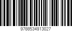 Código de barras (EAN, GTIN, SKU, ISBN): '9788534913027'