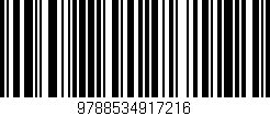 Código de barras (EAN, GTIN, SKU, ISBN): '9788534917216'