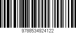 Código de barras (EAN, GTIN, SKU, ISBN): '9788534924122'