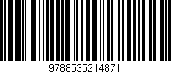 Código de barras (EAN, GTIN, SKU, ISBN): '9788535214871'