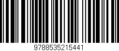 Código de barras (EAN, GTIN, SKU, ISBN): '9788535215441'