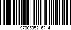 Código de barras (EAN, GTIN, SKU, ISBN): '9788535216714'