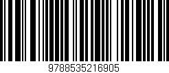 Código de barras (EAN, GTIN, SKU, ISBN): '9788535216905'