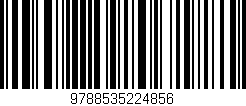 Código de barras (EAN, GTIN, SKU, ISBN): '9788535224856'