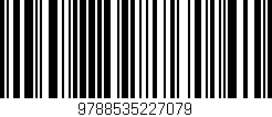 Código de barras (EAN, GTIN, SKU, ISBN): '9788535227079'
