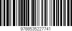 Código de barras (EAN, GTIN, SKU, ISBN): '9788535227741'