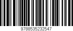 Código de barras (EAN, GTIN, SKU, ISBN): '9788535232547'