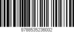 Código de barras (EAN, GTIN, SKU, ISBN): '9788535236002'