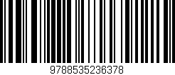 Código de barras (EAN, GTIN, SKU, ISBN): '9788535236378'