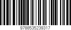 Código de barras (EAN, GTIN, SKU, ISBN): '9788535239317'