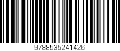 Código de barras (EAN, GTIN, SKU, ISBN): '9788535241426'