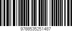 Código de barras (EAN, GTIN, SKU, ISBN): '9788535251487'
