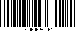 Código de barras (EAN, GTIN, SKU, ISBN): '9788535253351'