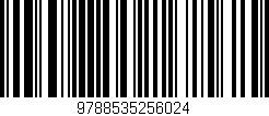 Código de barras (EAN, GTIN, SKU, ISBN): '9788535256024'