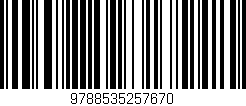 Código de barras (EAN, GTIN, SKU, ISBN): '9788535257670'
